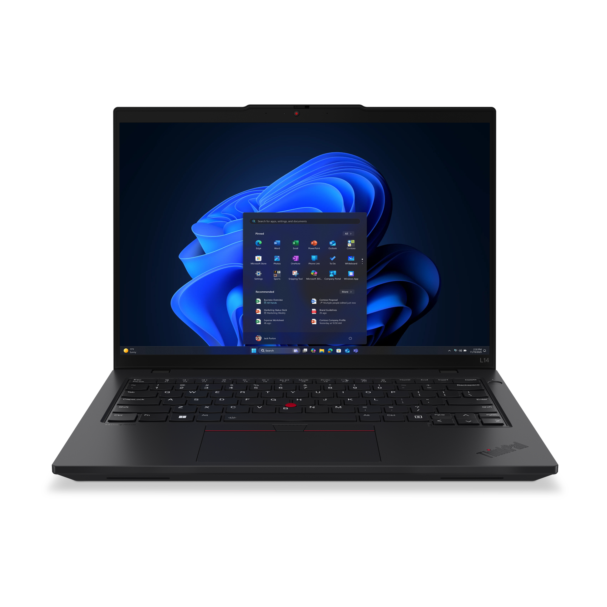 THINKPAD L14 GEN 6 ULTRA 7 255U W11PRO 32GB 1TBSSD 3YP