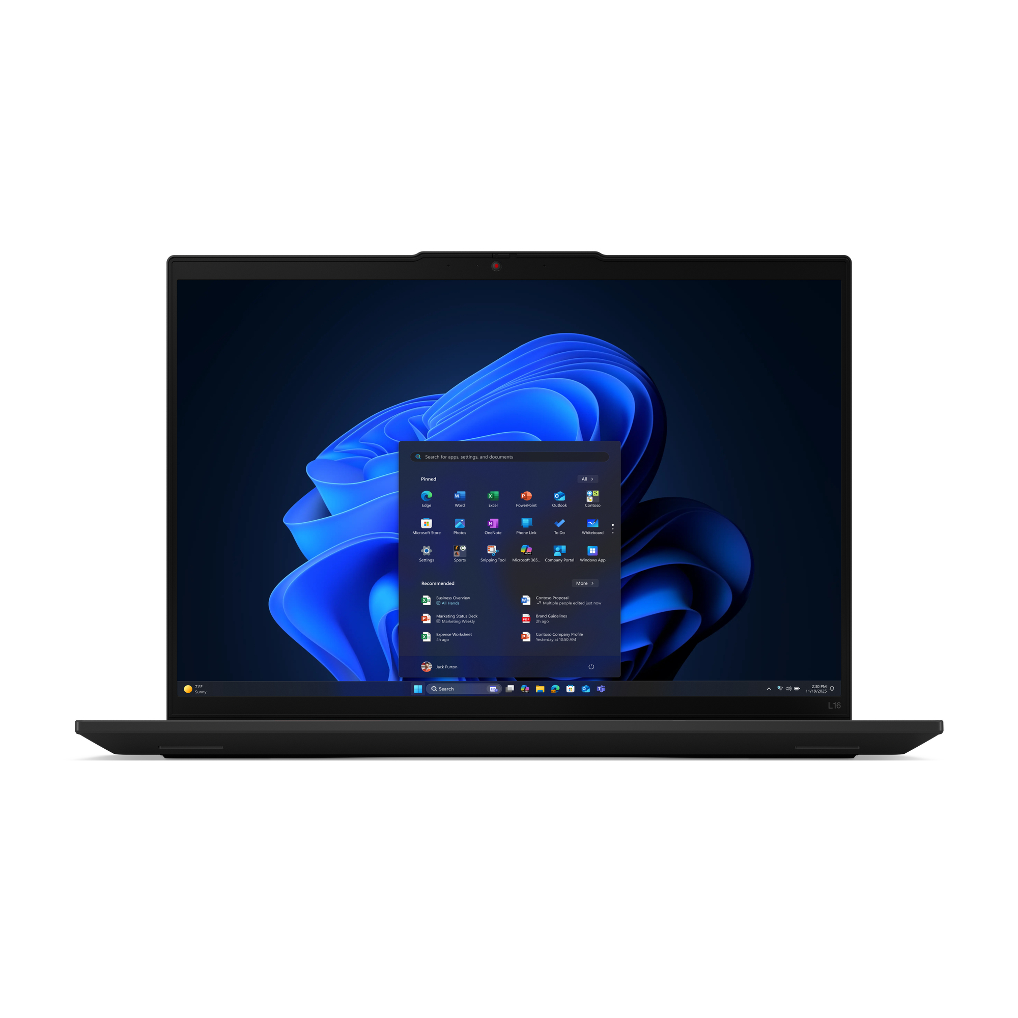 THINKPAD L16 GEN 2 ULTRA 7 255U W11PRO 16GB 512GBSSD 3YP