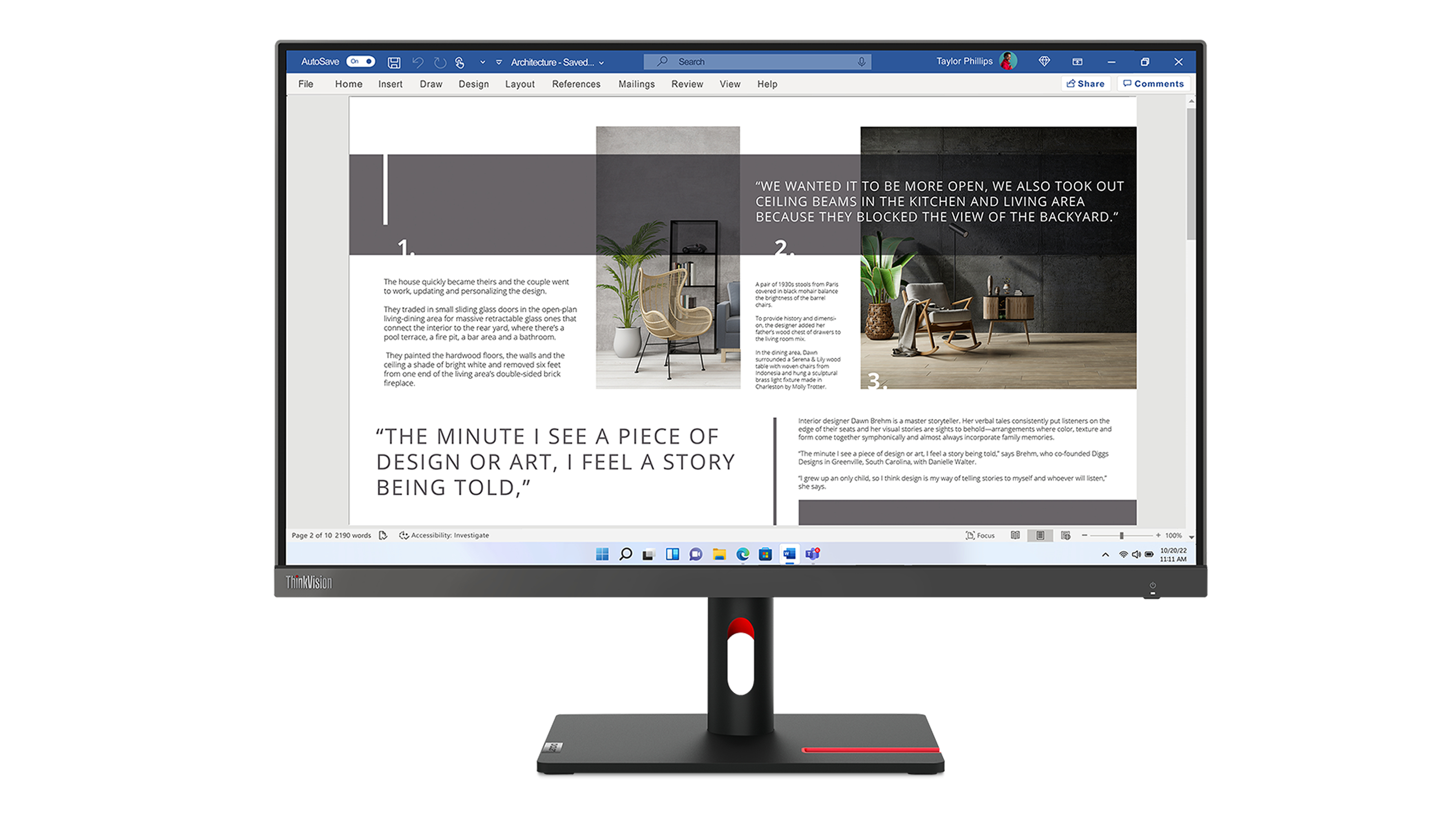 THINKVISION S27I 30 27 WLED IP S FHD 1920X1080 3 YEAR