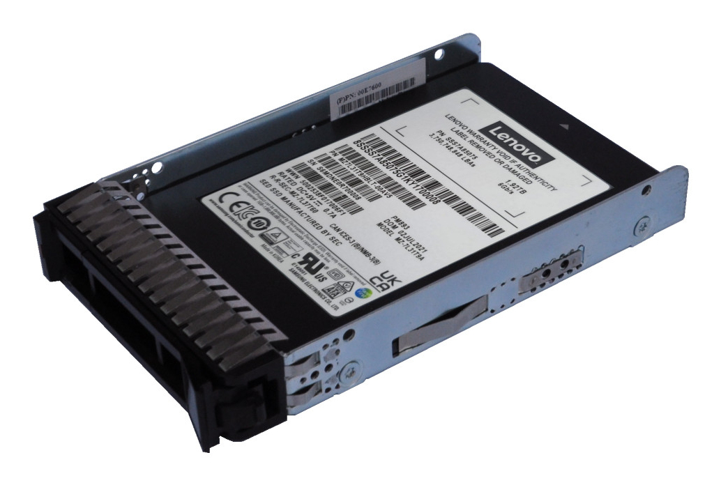 SSD 1.92TB SATA 2.5IN UNIDAD DE ESTADO SOLIDO