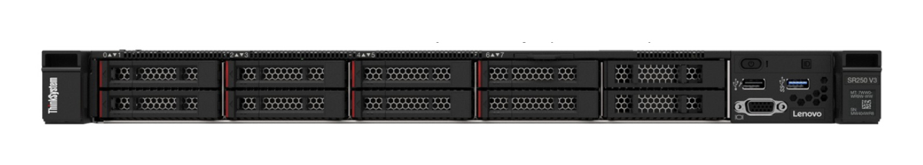 SV LENOVO SR250 V3XEON6353P 8C 2.7GHZ 32GB 545 8I 2X800W3YW