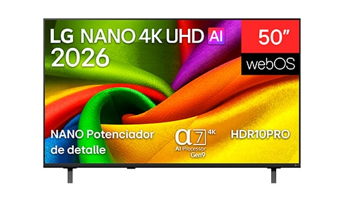 PANTALLA LG NANO NU851 50IN 4K SMART TV