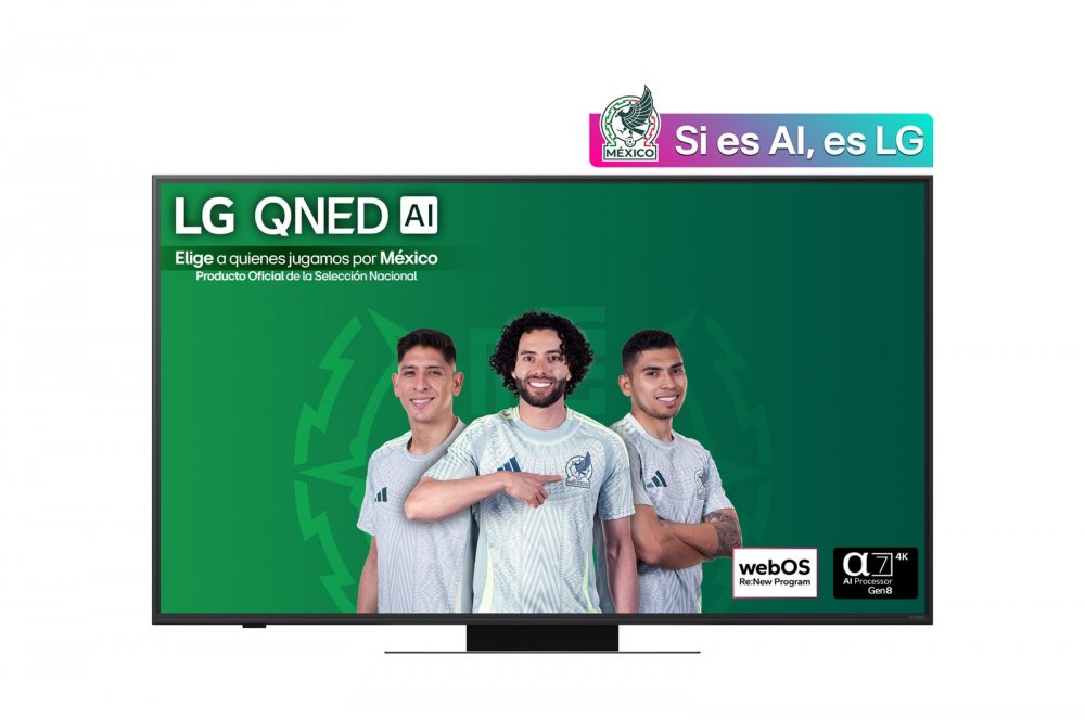 PANTALLA 55IN LG QNED AI QNED83 4K SMART TV