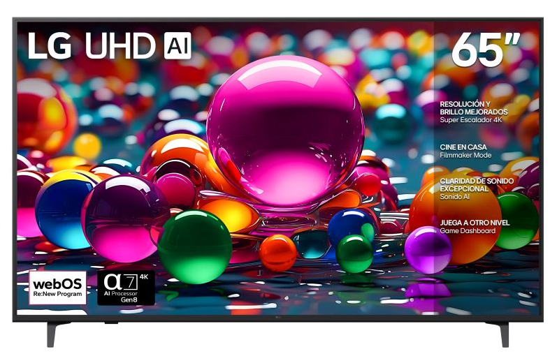 PANTALLA LG UHD 65IN 4K SMART TV