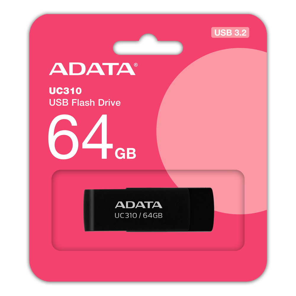 MEMORIA USB ADATA UC310 64GB USB 3.2(3.1 GEN 1) LECTURA 100/ N