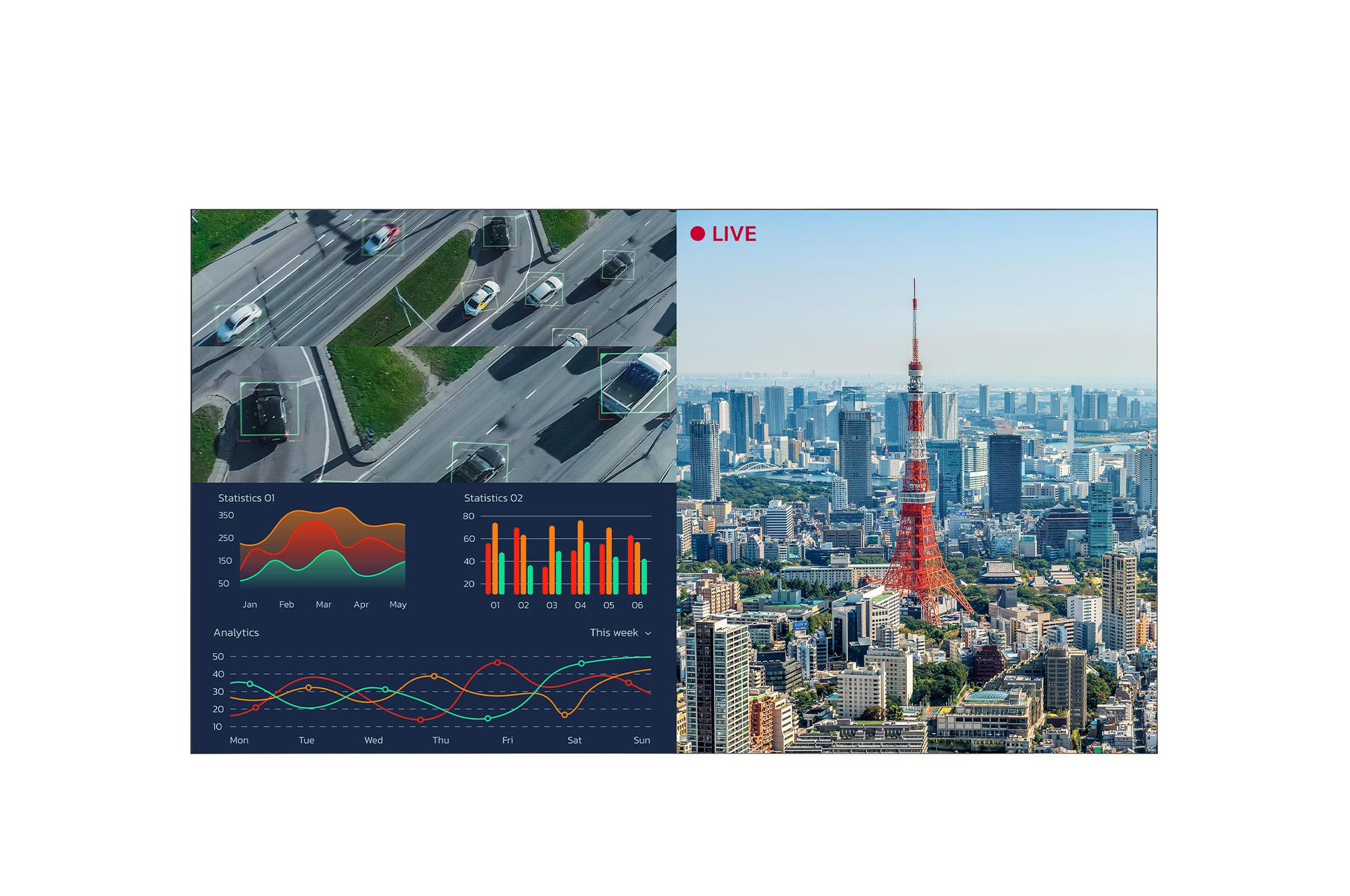 LG VIDEOWALL 55IN FHD 1.7MM 500 NITS 24/7