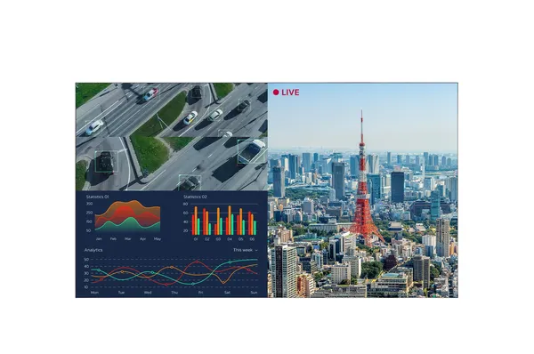 LG VIDEOWALL 55IN FHD 1.7MM 500 NITS 24/7