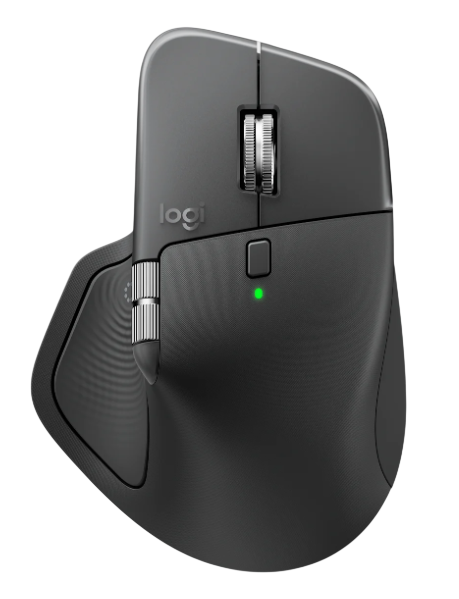 MOUSE LOGITECH MX MASTER 4 BT USB-C BOLT PANEL HAPTIC SENSE GRAPH