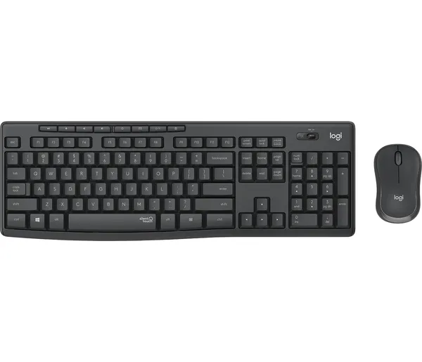 KIT TECLADO Y MOUSE INALAMBRICO MK295 MENOS RUIDO MAYOR ENFOQUE