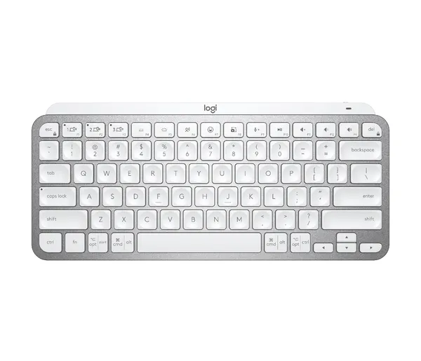 TECLADO MINI LOGITECH PALE GREY INALAMBRICO BLUETOOTH