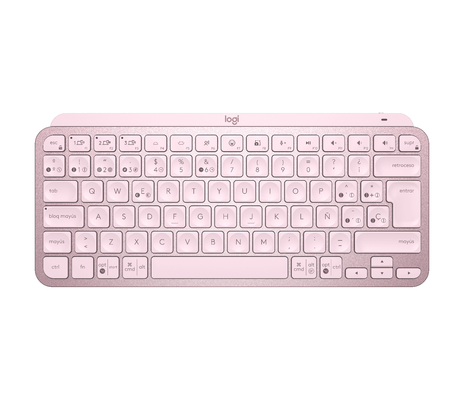TECLADO LOGITECH MX KEYS MINI ROSE
