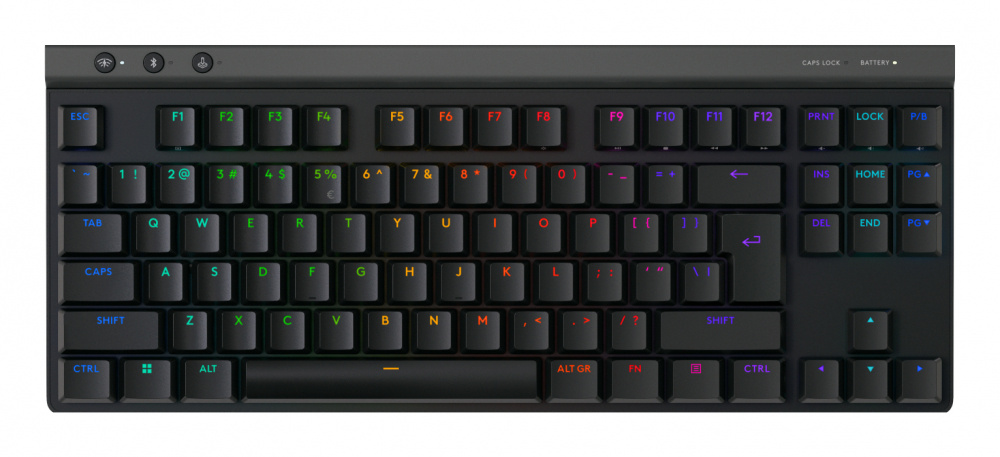 TECLADO LOGITECH G G515 LIGHTSP EED TKL BLACK BT USB-A RGB PTB 36HR