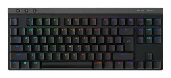 TECLADO LOGITECH G G515 LIGHTSP EED TKL BLACK BT USB-A RGB PTB 36HR