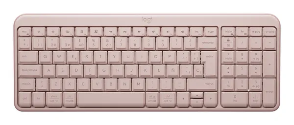 TECLADO LOGITECH K250 ROSE COMP BT 10MTS RESISTE SALPICADURAS