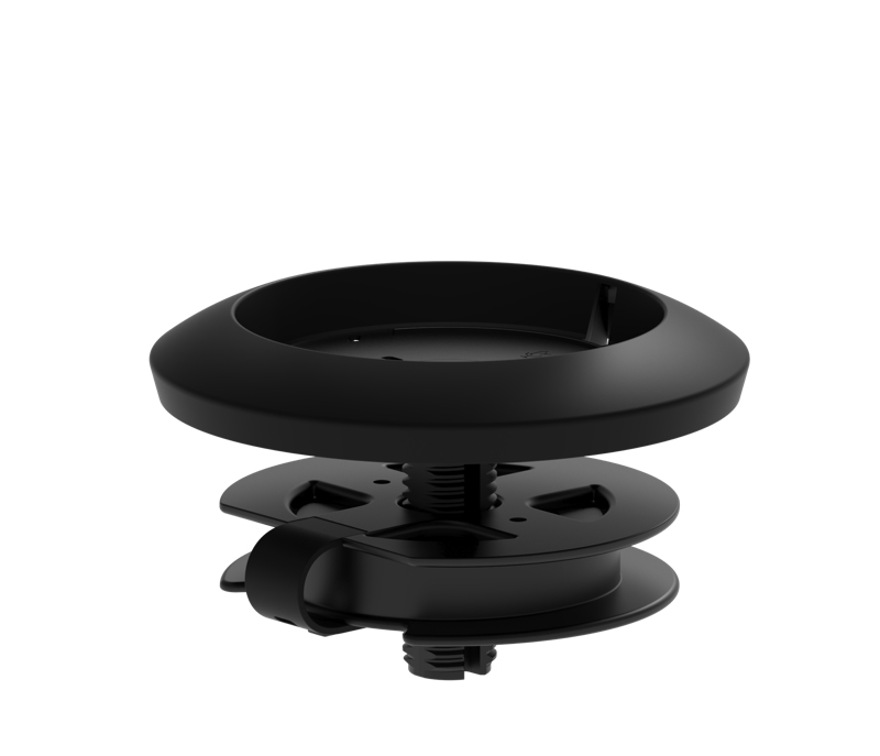 RALLY MIC POD MOUNT TABLE OR CEILING GRAPHITE