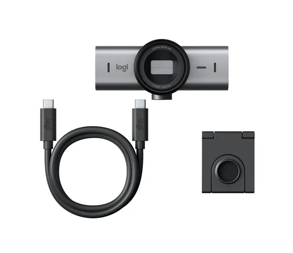 CAMARA WEB LOGITECH MX BRIO PRO 700 GRAPHITE 4K USB-C RIGHTLIGHT 5