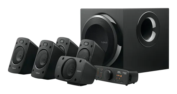 BOCINAS LOGITECH Z906 5.1 THX 500 WATTS RMS PC/MAC/MP3/IPOD/DVD