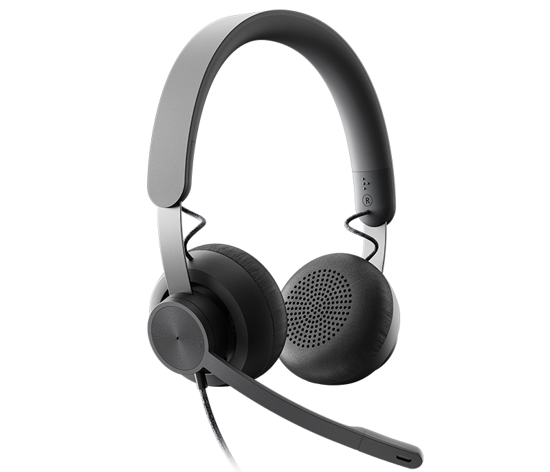 LOGITECH ZONE WIRED UC GRAPHITE - USB - N/A - AMR - UC