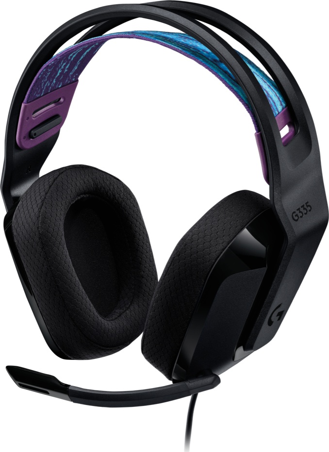 DIADEMA LOGITECH GAMING G335 BLACK ALAMBRICA