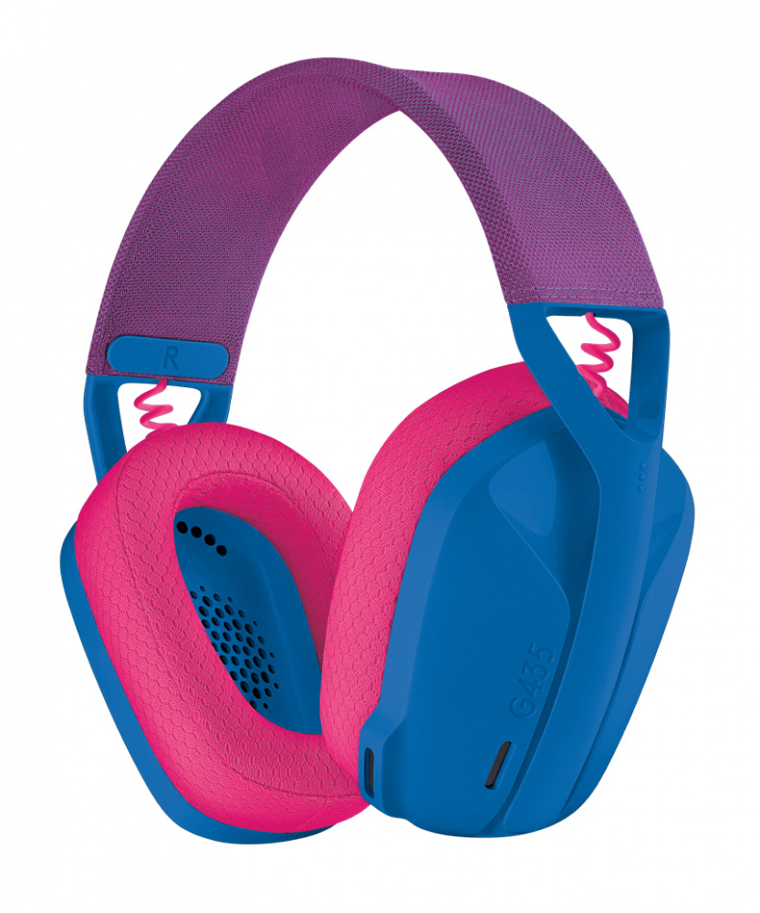 LOGITECH G G435 WIRELESS GAMING HEADSET AZUL