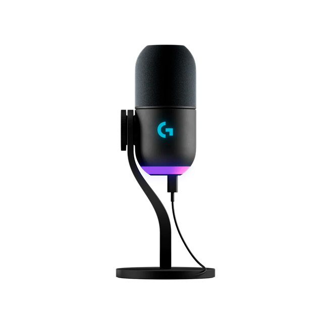 LOGITECH G YETI GX BLACK USB MICROPHONE SUPERCARDIOID CAPSULE BL