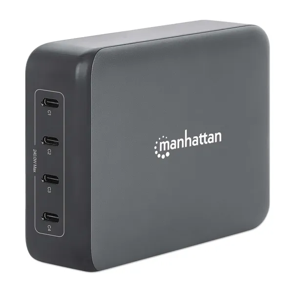 ESTACION DE CARGA USB-C 4 PUERT OS USB-C PD 240W