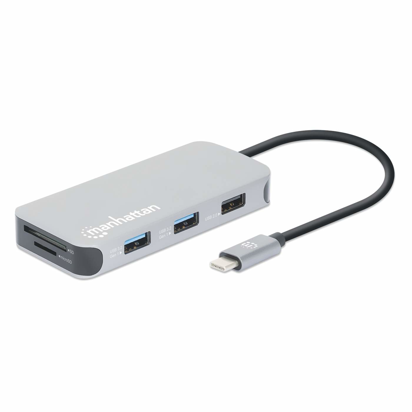 DOCKING USB-C 8PTOS HDMI USB-C PD 2 USB V3.2 USB V2.0 RED LECTOR