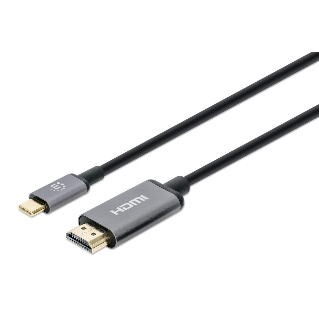 CABLE USB-C A HDMI M 2.0M 4K 60HZ NEGRO