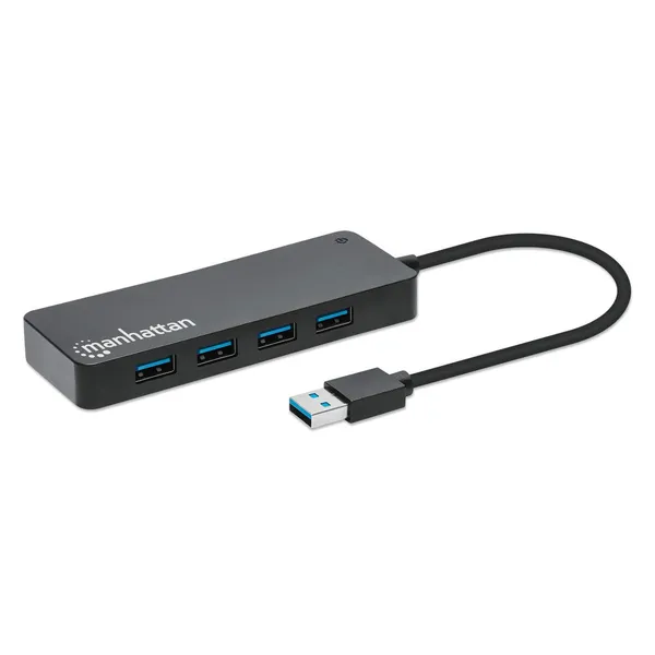 HUB USB-A V3.2 7 PTOS A 5GBPS SIN FUENTE