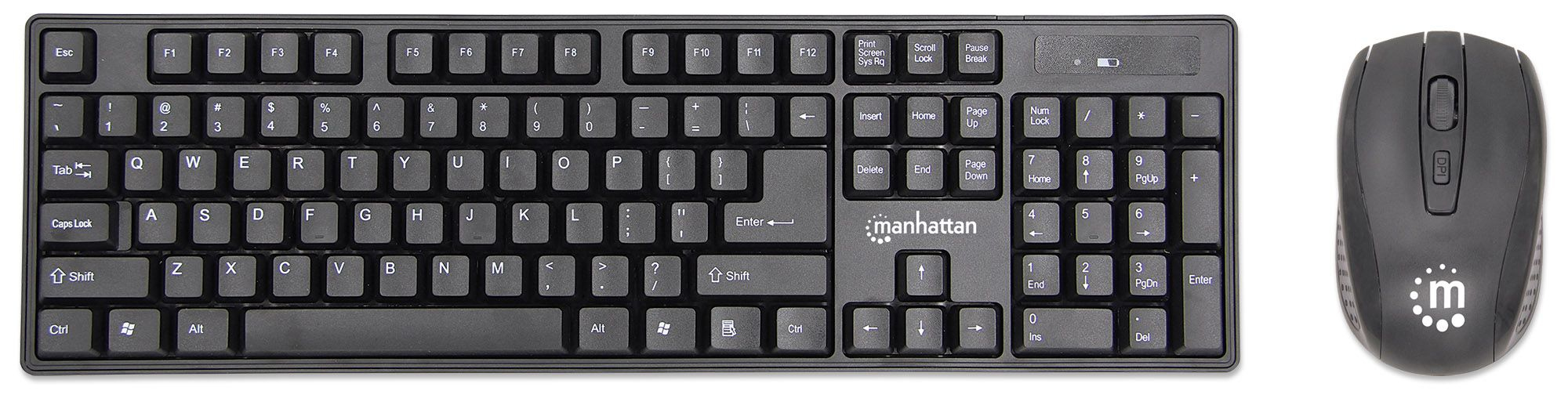 KIT TECLADO Y MOUSE USB OPTICO INALAMBRICO