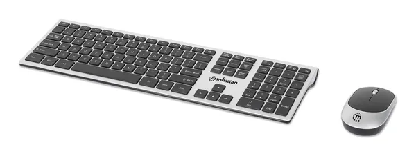 TECLADO Y MOUSE OPTICO INALAMBR 2.4G NEGRO COMBO