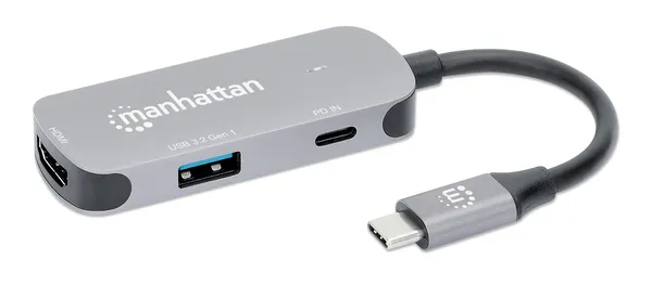 DOCKING USB-C  3 PTOS HDMI USB-A USB-C CON PD