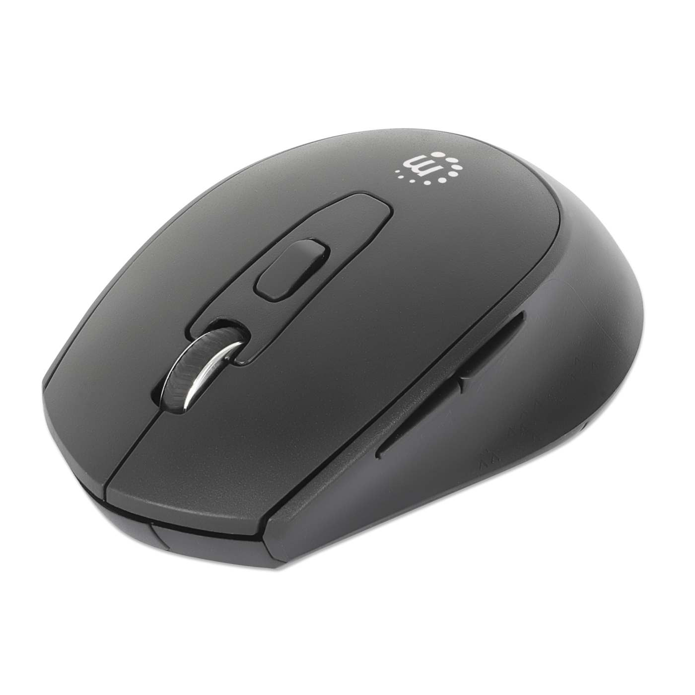 MOUSE OPTICO INALAMBRICO 6 BOTONES 2.4G NEGRO