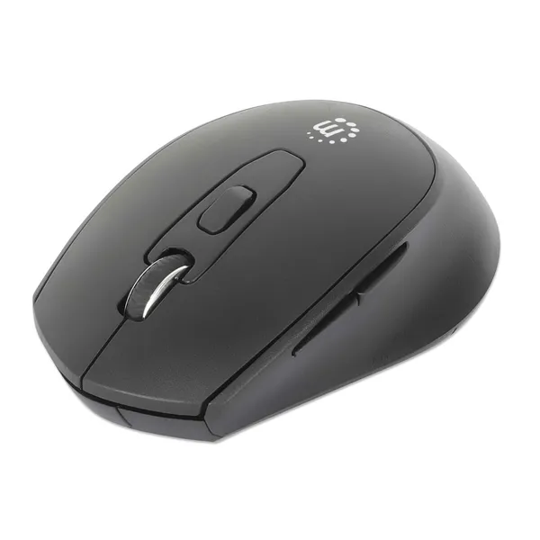 MOUSE OPTICO INALAMBRICO 6 BOTONES 2.4G NEGRO