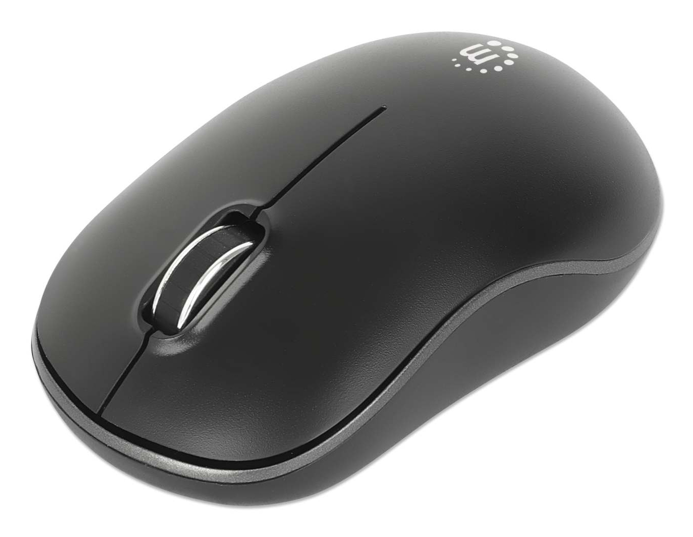MOUSE OPTICO INALAMBRICO 3 BOTONES 2.4G NEGRO