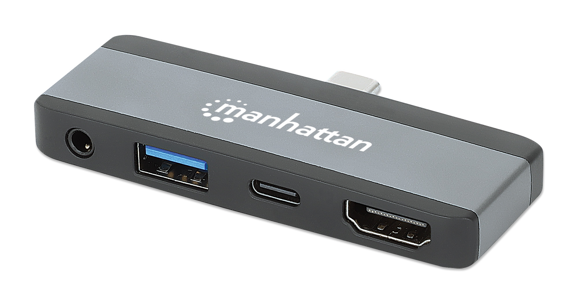 DOCKING USB-C 4 PTOS HDMI USB -A 3.5MM USB-C PD SIN CABLE