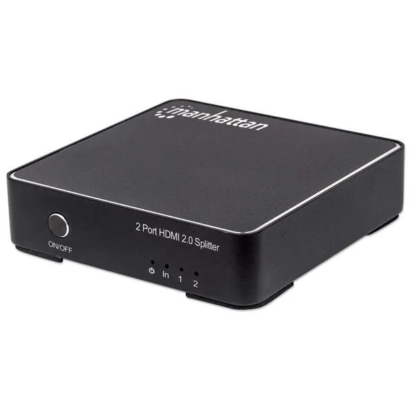 VIDEO SPLITTER HDMI 4K 3D 2 PTOS DIVISOR DUPLICADOR DE SENAL