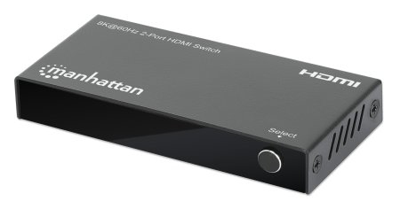 SWITCH HDMI 8K 60HZ 2 ENTRADAS : 1 SALIDAS