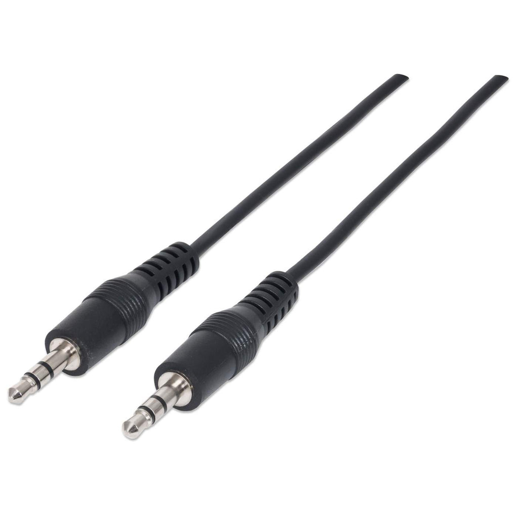 CABLE ESTEREO A IPOD M-M 1.8M NEGRO.