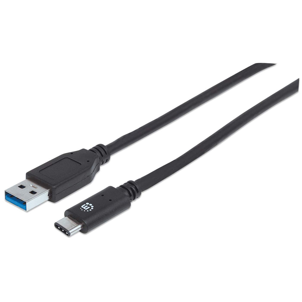 CABLE USB-C V3.1 C-A 1.0M NEGRO