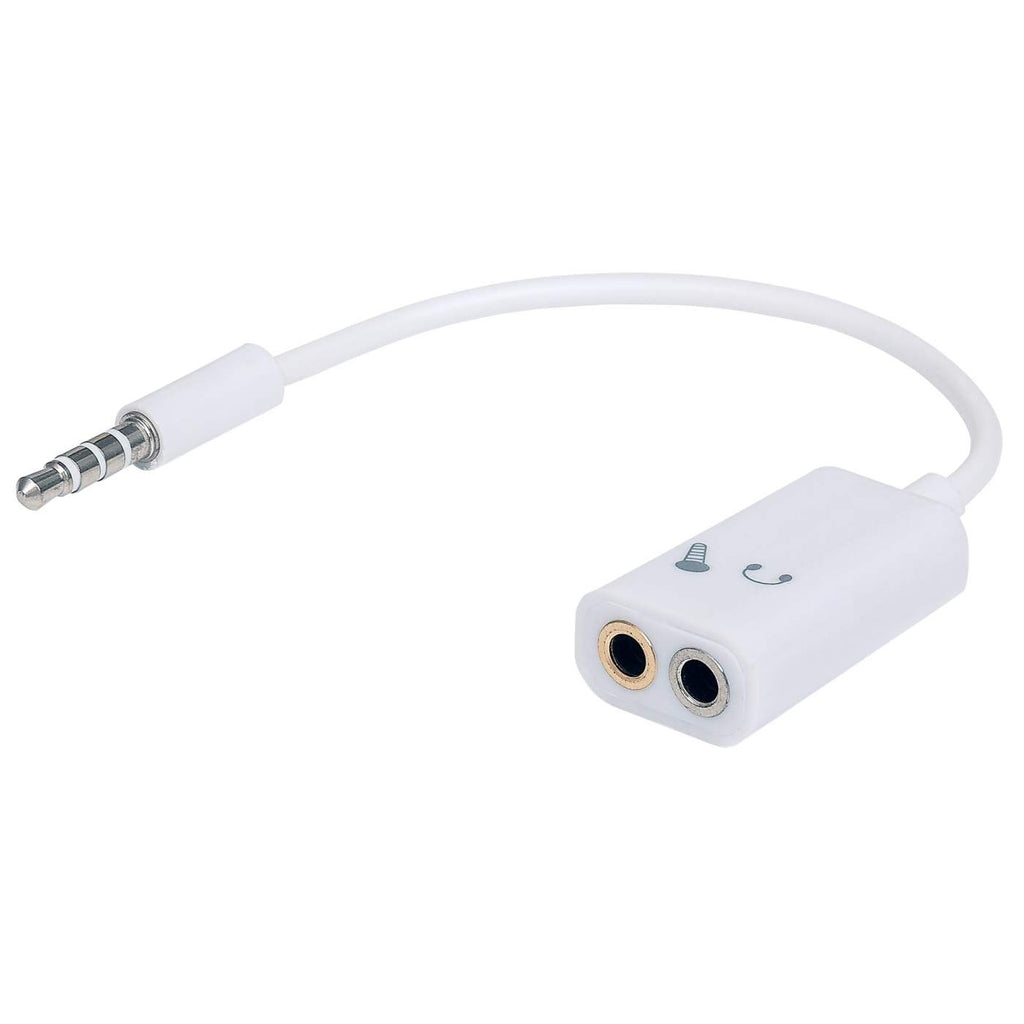CABLE ESTEREO 3.5MM M A 2X3.5MM H.