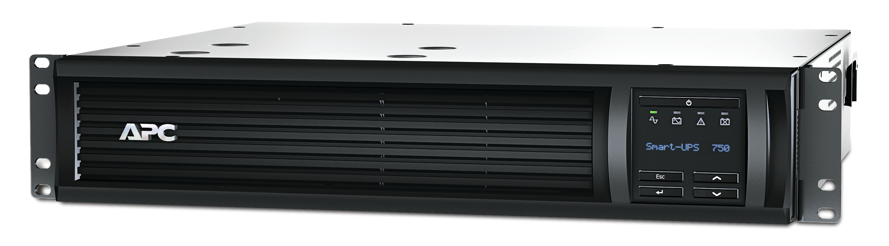 APC SMART-UPS 750VA LCD RM 2U 120V WITH SMARTCONNECT