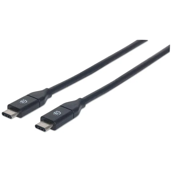 CABLE USB-C V3.1 C-C 0.5M NEGRO