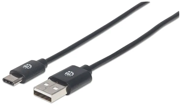 CABLE USB V2.0 A-C 3.0M NEGRO 480MBPS
