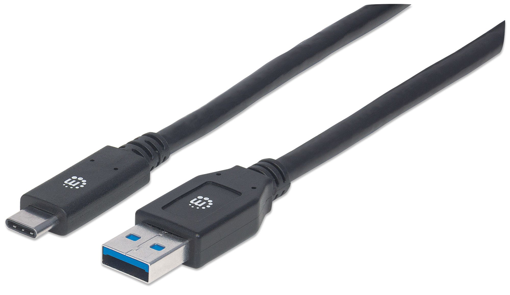 CABLE USB-C V3.1 C-A 3.0M NEGRO