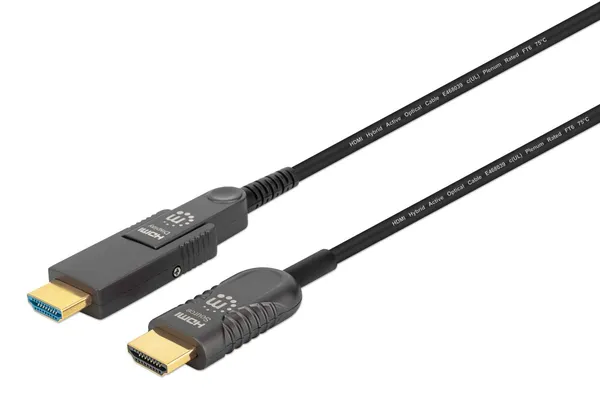 CABLE HDMI FIBRA OPTICA M-M  4K 60HZ 30.0M CONECTOR DESMONTABLE