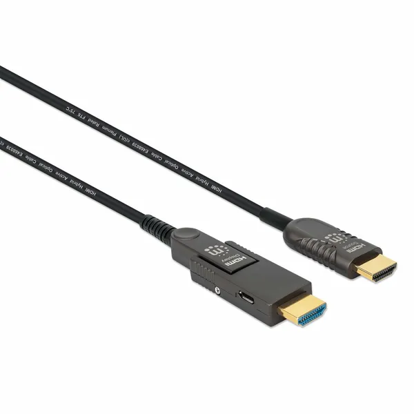 CABLE HDMI FIBRA OPTICA M-M  4K 60HZ 50.0M CONECTOR DESMONTABLE