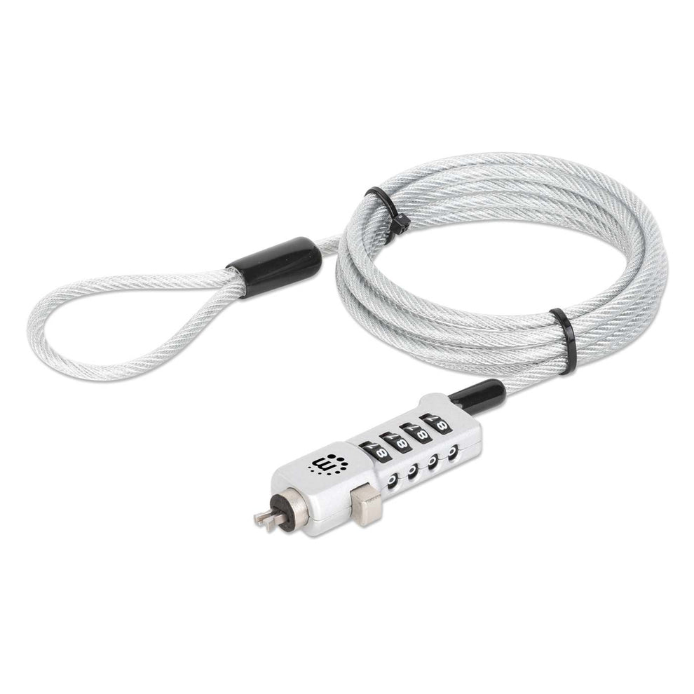 CANDADO CON COMBINACION PARA LAPTOP 3 EN 1 NOBLE-WEDGE NANO Y