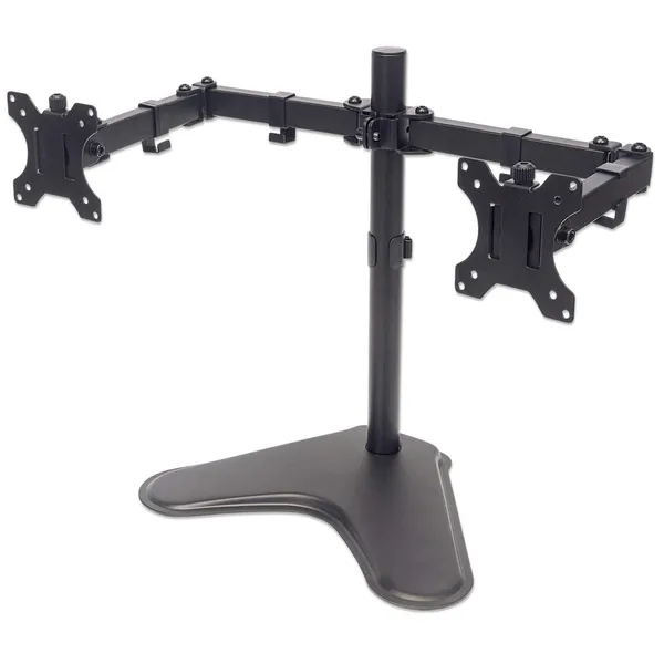 SOPORTE MONITOR P/2 MONITOR 13 A 32IN SOBRE ESCRITORIO.