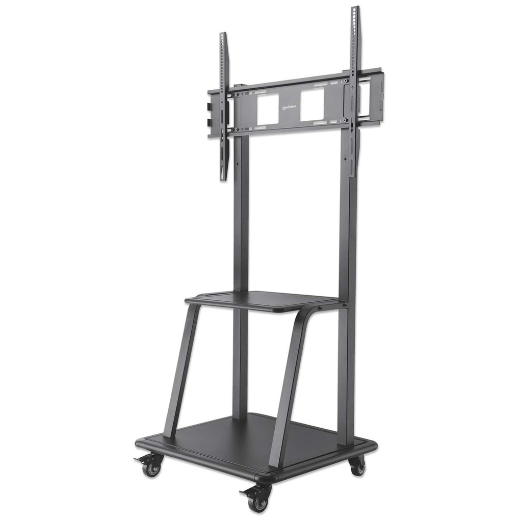 SOPORTE CARRITO TV PANTALLA 37 A 100 CON REPISA SOPORTA 150KG